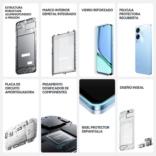 Teléfono móvil Realme Note 60 Dual Sim 128 Gb Negro 4 Gb RAM - Excelente (Reacondicionado)