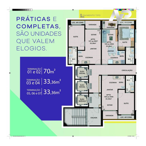Imagem 10 de 11 de Ótimo Apartamento Na Várzea, Com Uma Localização Privilegiada!! - Cg02