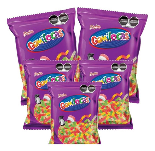 Gomilocas Gusanos 5 Kg - Gomitas Dulces Ricolino -