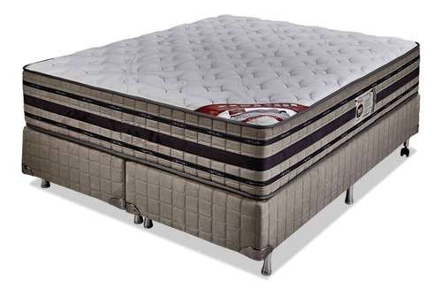 Sommier King Resorte Pocket Ortopedico Viscoelastico Pillow