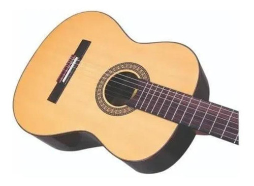 Violão clássico Di Giorgio Author 3 para destros natural verniz brilhante