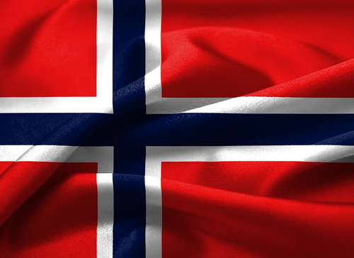 Bandera De Noruega 1.50 Mt X90cm