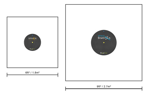 Vr Mat - Proximat Space Station Theo 35 - Super Soft Large