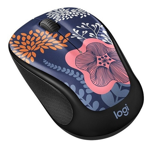 Imagen 2 de 3 de Mouse Inalámbrico Logitech M317c Forest Floral