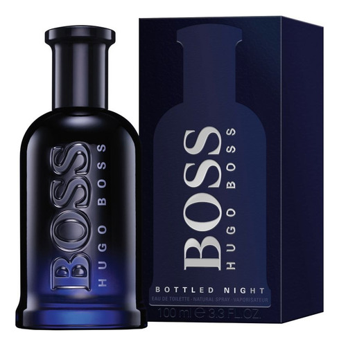 Perfume Hugo Boss Bottled Night Edt 100 Ml Para Hombre