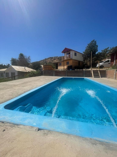 Terreno Con Dos Cabañas Y Vista Al Lago Rapel En Las Balsas