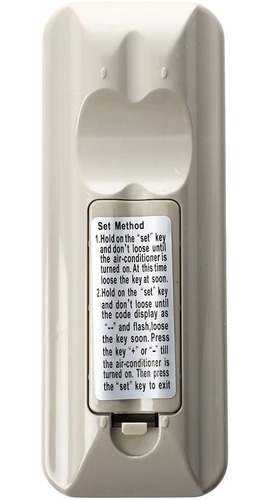 Imagen 6 de 10 de Control Remoto Universal Para Aire Acondicionado 1000 Marcas