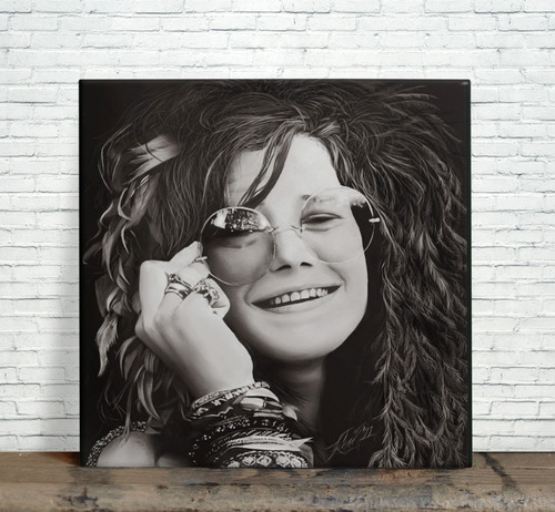 Azulejo Decorativo Janis Joplin In Concert 15x15