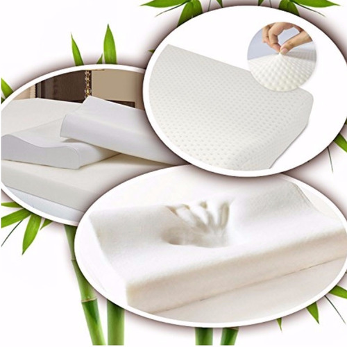 Imagen 3 de 3 de Almohada Cervical Ortopedica De Memoryfoam Grande