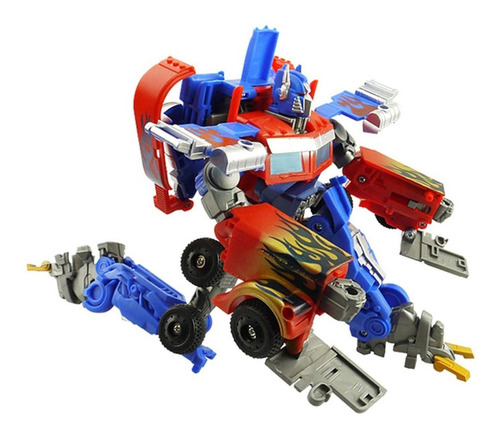 Imagen 4 de 9 de Robot Transformable Optimus Prime Jeg W5533-151b El Gato