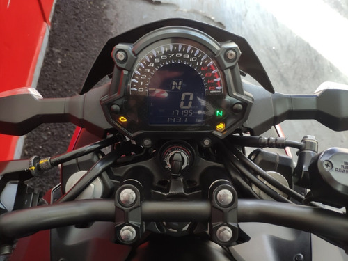 Imagem 7 de 11 de Kawasaki Z 400 Z400 Z-400 Abs 2020 Vermelha Vermelho