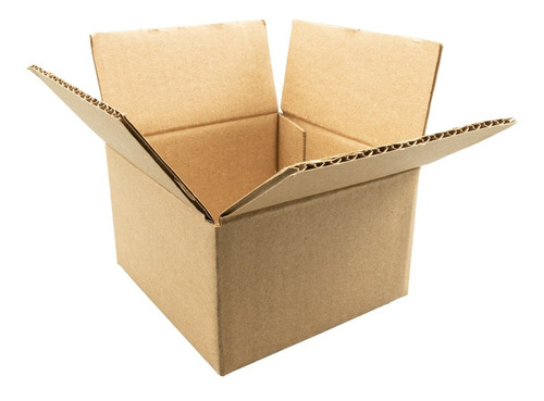 Caja Cartón E-commerce 12x12x7 Cm Paquete 25 Piezas C08