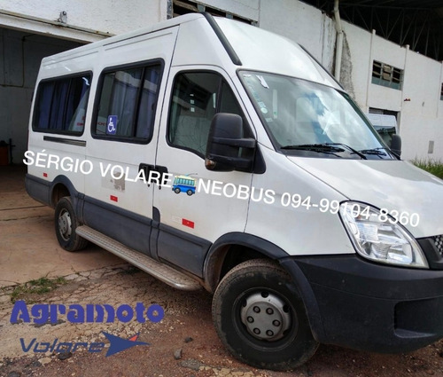 Iveco Daily 45c17 Minibus Executivo Cor Branca Ano 2016/2017