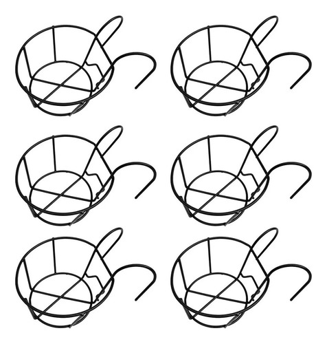 Macetero De Cubo De Hierro De Metal Para Macetas Colgantes