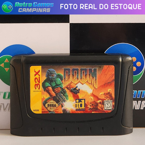Doom Original Sega 32x - Campinas- (Usado)