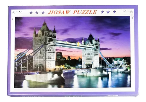 Rompecabezas X 1000 Piezas, Tower Bridge Varios Motivos