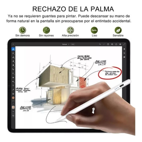 Lápiz Para Tableta Compatible Apple (similar Apple Pencil)