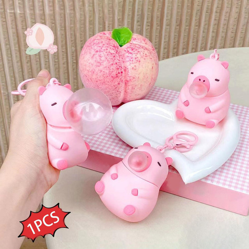 S. Capybara Toy Capybara Llavero Llavero Charm Para Regalos