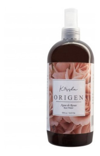 Kissha Origen Agua De Rosas Refresca Y Tonifica 500 Cc 