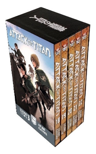 Attack On Titan Season 3 Part 2 Manga Box Set - Hajime. Eb13