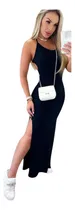 Comprar Vestido Largo Morley Espalda Descubierta Con Tiras Cruzadas