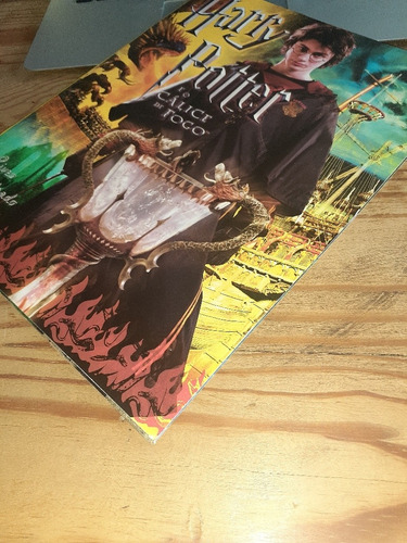 Álbum De Figurinhas - Harry Potter E O Cálice De Fogo. (Usado)