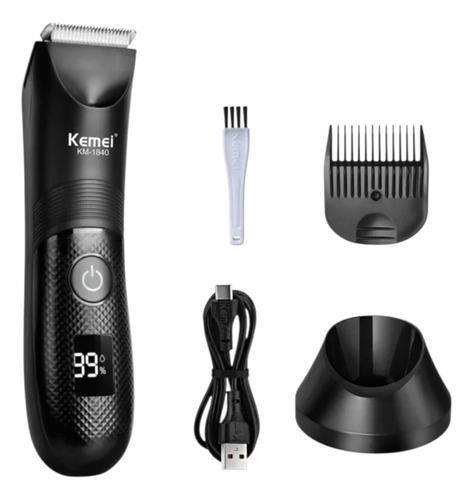 Barberpro Íntimus Depilador Corporal A Prova Dágua Pro Ultra Preto
