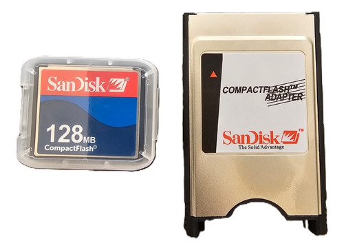 1 Lector Pcmcia Y  1 Compact Flash  128 Mb Cnc Fanuc