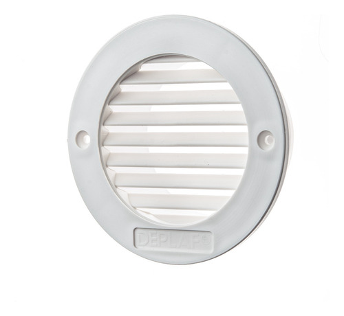 Rejilla De Ventilación Deplaf Para Extractor De Aire Y Baño Color Blanca