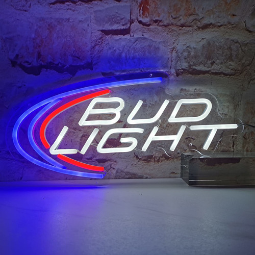 Minieoh Letrero Neon Luz Para Bar Pub Hecho Mano Nocturna 3d