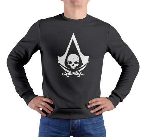 Polera Assassins Skull (d1303 Boleto.store)