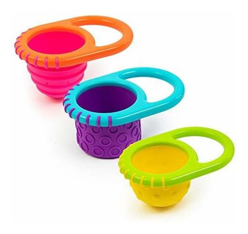Juguete Para Baño - Sassy Flex & Fill Cups 3piece Bath Toys