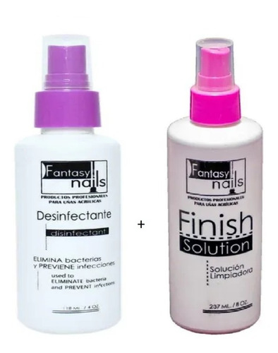 Desintectante Para Uñas Acrilico Gelish+finish Solution 8oz | MercadoLibre