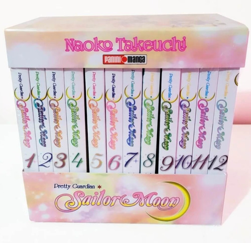 Panini Mangas Sailor Moon Box Set Pack 1-12 Español Latino