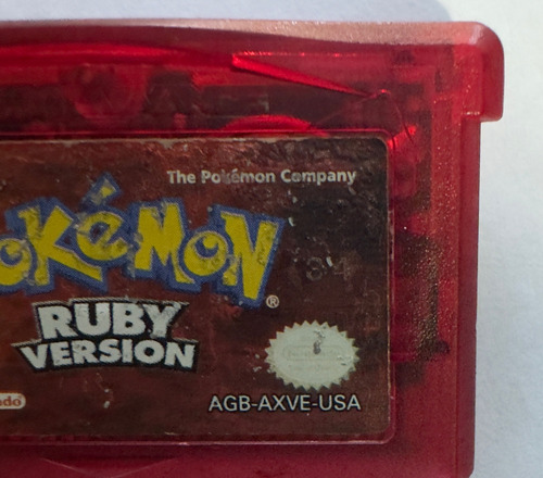 Pokémon 3pack Fire Red-sapphire-ruby Originales (Usado)