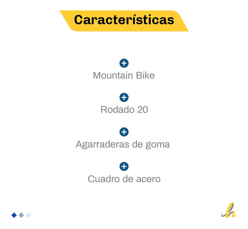 Imagen 2 de 5 de Bicicleta Infantil Mountain Bike Bmx Lamborghini Rod 20 Lh