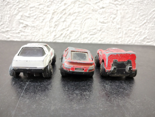 Carritos Coca Cola Metálicos 3-pack Años 90's Con Detalle (Usado)