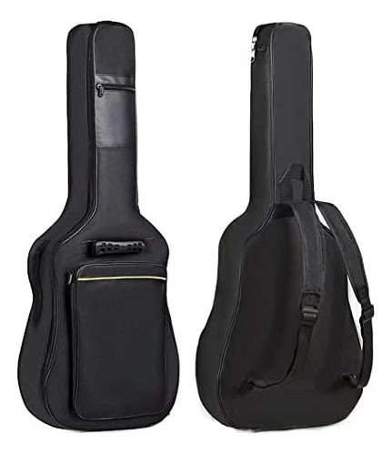 H&z Estuche Para Guitarra Simple De 36 Pulgadas Bolsa Con Co