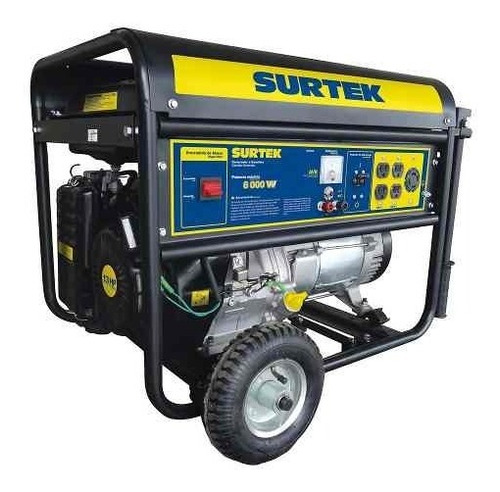 Generador A Gasolina 6.0kw Max Gg560 Surtek