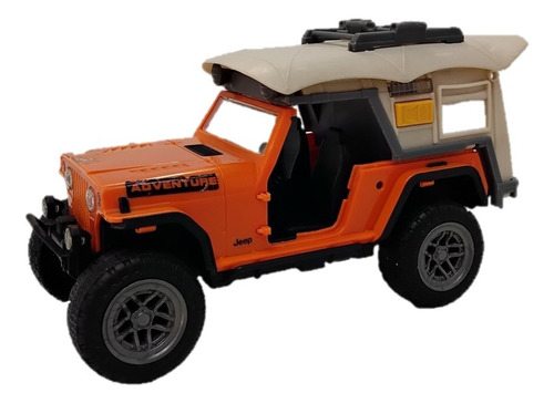 Jeep Camping Set Escala 1:24 Dickie Toys 2018 Con Luces