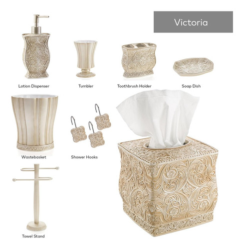 Dispensador De Loción Victoria Blanco