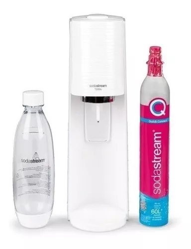 Máquina gasificadora de agua Sodastream Terra, color blanco