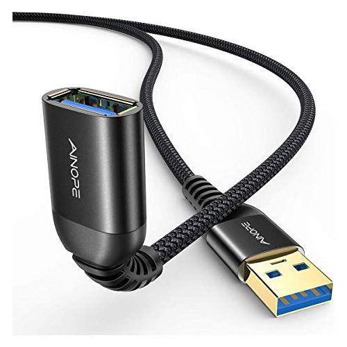 Ainope 2 Pack Usb 3.0 Extension Cable Tipo A Hombre A Mujer