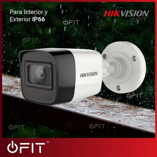 Imagen 6 de 10 de Cámara Bullet Hikvision 2mpx 1080p Exir 2.8mm