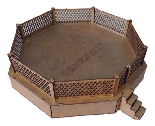 Brinquedo Quebra Cabeça 3d Octogono Ufc Mdf (Usado)