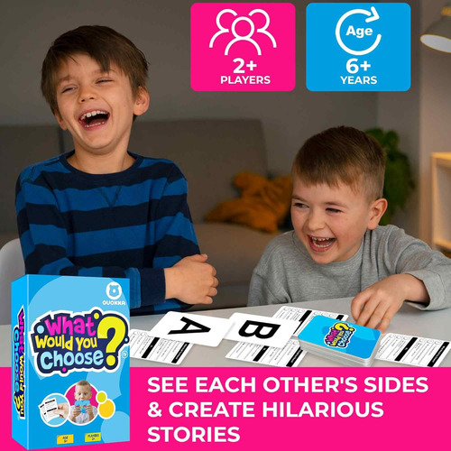 Quokka Juego De Mesa Para Niños +5a. What Would You Choose?