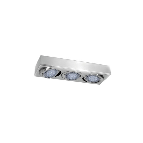 Panel Plafon Ar111 Cardanico 3 Luces Lampara Platil Led 36w