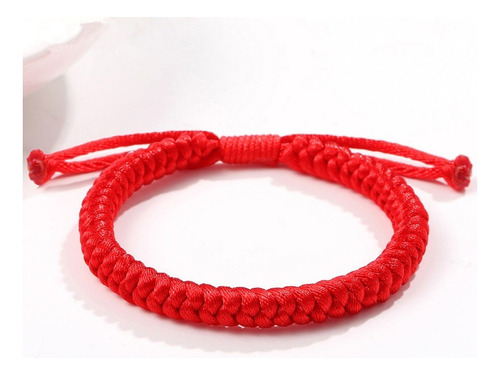 Pulsera de protección roja de 7 nudos de Kabbalah