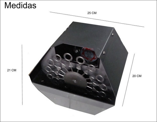 Maquina De Burbujas Mini Bubble Master Tecshow By Dancis