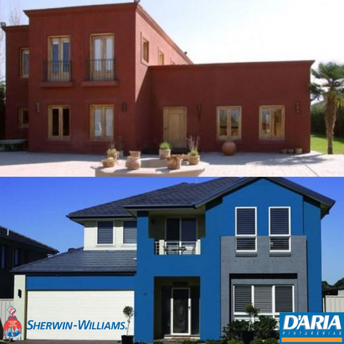Pintura Latex Loxon Exterior Colores X1 Lts Sherwin Williams